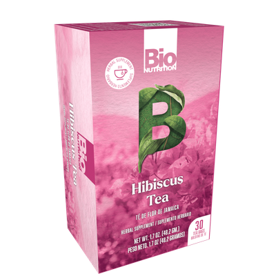 BIO NUTRITION: Hibiscus Tea, 30 bag