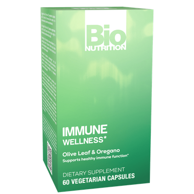 BIO NUTRITION: Olive Leaf & Oregano Immune Wellness, 60 VGC