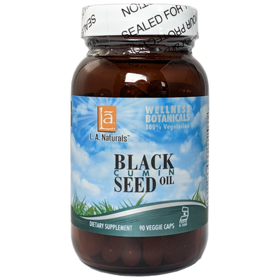 L A NATURALS: Black Cumin Seed Oil 90 VGC