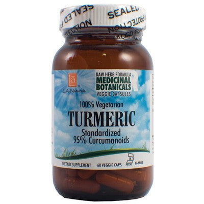 L A NATURALS: Turmeric Liquid Veggie Caps 60 VGC