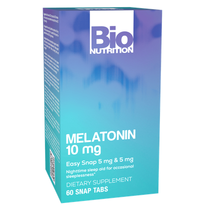 BIO NUTRITION: Melatonin 10 mg, 60 TAB