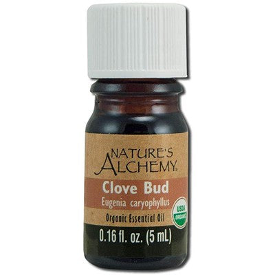 NATURE'S ALCHEMY: USDA Organic Clove Bud Oil - 5 ML