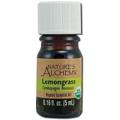 NATURE'S ALCHEMY: USDA Organic Lemongrass Oil - 5 ML