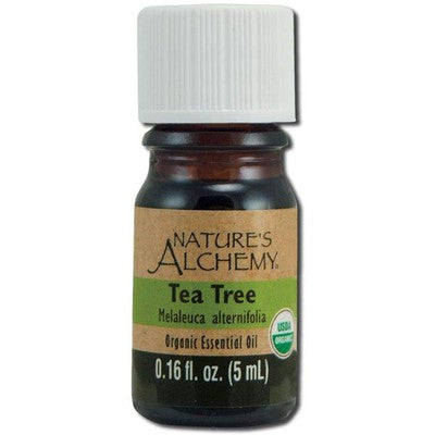 NATURE'S ALCHEMY: USDA Organic Tea Tree Oil - 5 ML