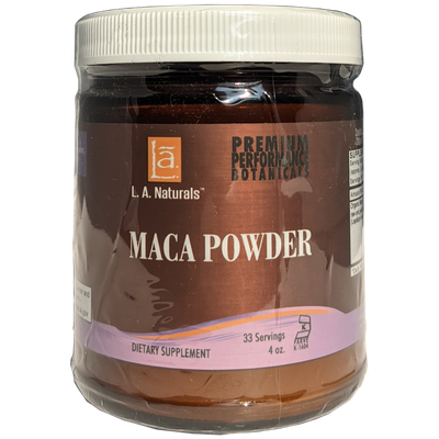 L A NATURALS: Organic Maca Root Powder 4 OZ