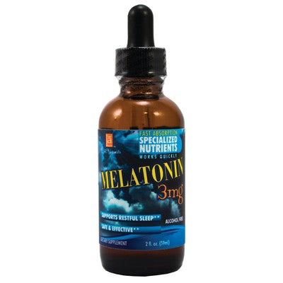 L A NATURALS: Melatonin 3 mg 2 OZ