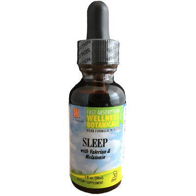 L A NATURALS: Sleep w/ Valerian &  Melatonin 1 OZ