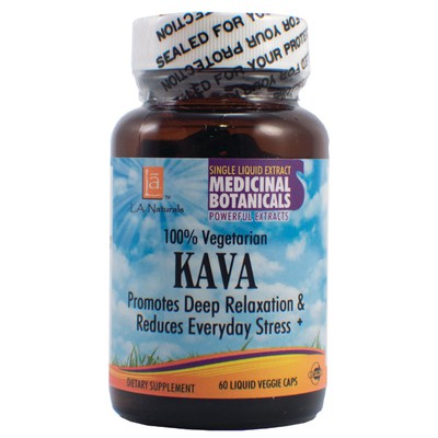 L A NATURALS: Kava Veggie Caps 60 VGC