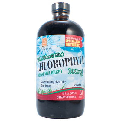 L A NATURALS: Chlorophyll 100mg w/Spearmint 16 OZ