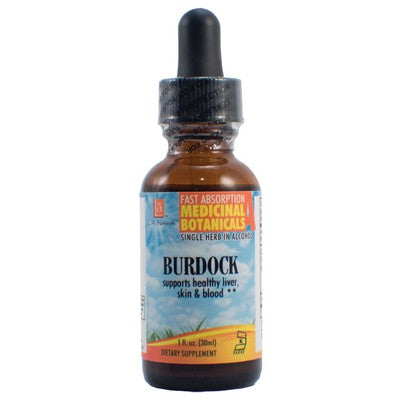 L A NATURALS: Burdock Organic 1 OZ