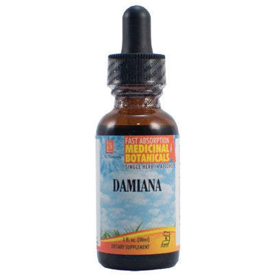 L A NATURALS: Damiana WildCrafted 1 OZ