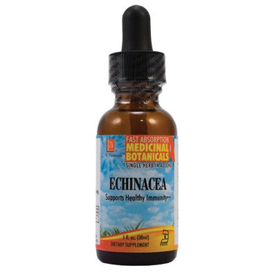 L A NATURALS: Echinacea Organic 1 OZ