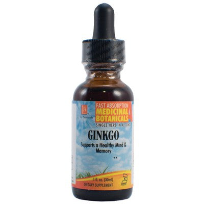 L A NATURALS: Ginkgo WildCrafted 1 OZ