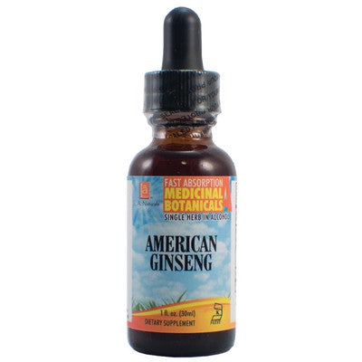 L A NATURALS: Ginseng (American) Organic 1 OZ