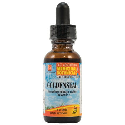 L A NATURALS: Goldenseal Organic 1 OZ