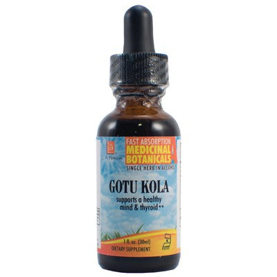 L A NATURALS: Gotu Kola Organic 1 OZ