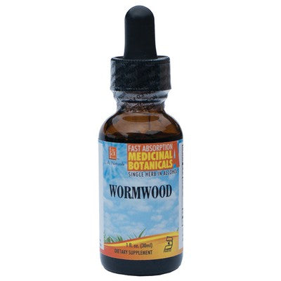 L A NATURALS: Wormwood Organic 1 OZ