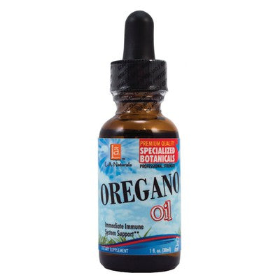 L A NATURALS: Oregano Oil 1 OZ