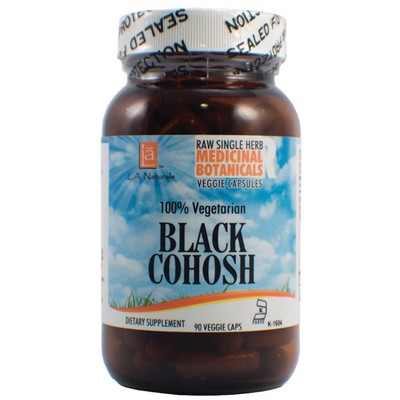 L A NATURALS: Black Cohosh Raw Herb 90 VGC