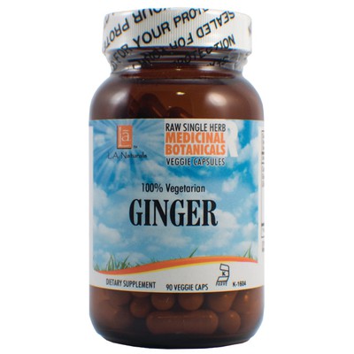 L A NATURALS: Ginger Raw Herb 90 VGC