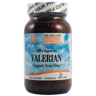 L A NATURALS: Valerian Raw Herb 90 VGC