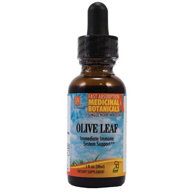 L A NATURALS: Olive Leaf Organic 1 OZ