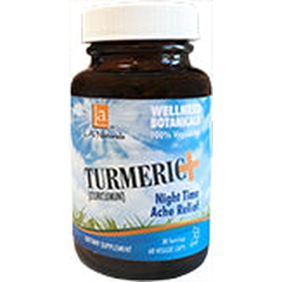 L A NATURALS: Turmeric+ PM Ache Control 60 VGC