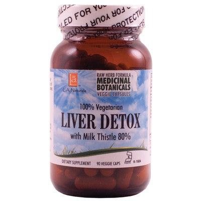 L A NATURALS: Liver Detox Raw Formula 90 VGC