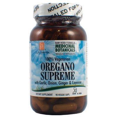 L A NATURALS: Oregano Supreme Raw Formula 90 VGC