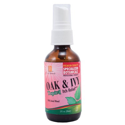 L A NATURALS: Oak And Ivy Topical Spray 2 OZ