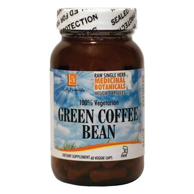 L A NATURALS: Green Coffee Bean 60 VGC