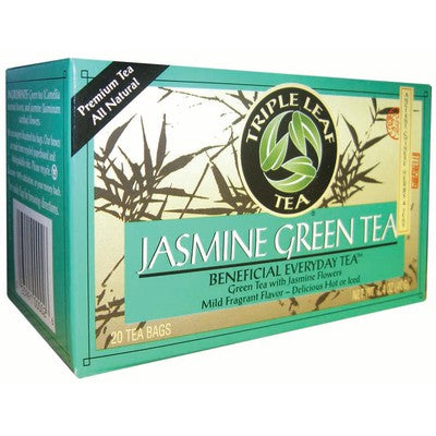 TRIPLE LEAF TEA: Jasmine Green Tea 20 BAG