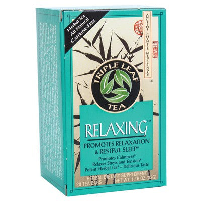 TRIPLE LEAF TEA: Relaxing Herbal Tea 20 BAG