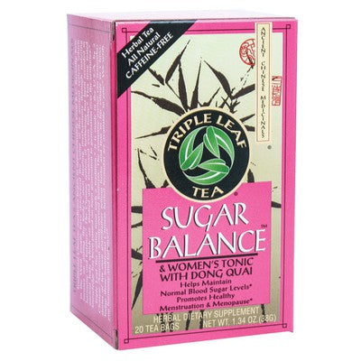 TRIPLE LEAF TEA: Sugar Balance Women's Tonic Tea 20 BAG