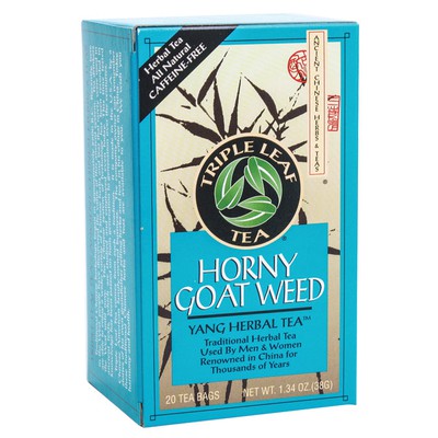 TRIPLE LEAF TEA: Horny Goat Weed (Male Vitality) 20 BAG