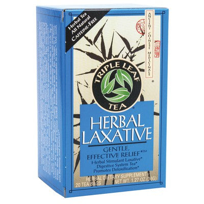 TRIPLE LEAF TEA: Herbal Laxative Tea 20 BAG