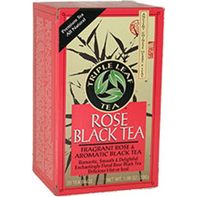 TRIPLE LEAF TEA: Rose Black Tea 20 BAG