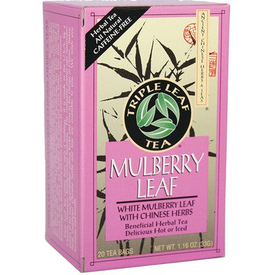 TRIPLE LEAF TEA: White Mulberry Leaf Tea 20 BAG