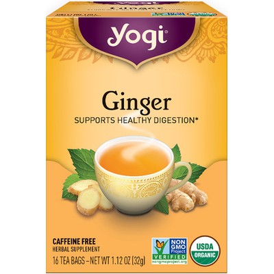 YOGI TEA: Ginger Tea 16 BAG