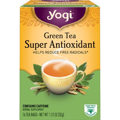 YOGI TEA: Green Tea Super Antioxidant 16 BAG