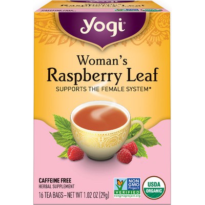 YOGI TEA: Woman's Raspberry Leaf Tea 16 BAG