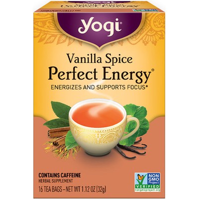 YOGI TEA: Vanilla Spice Energy Tea 16 BAG