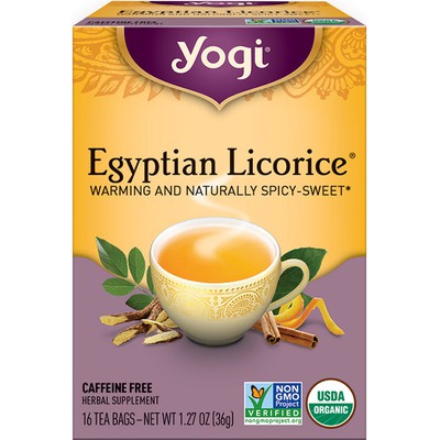 YOGI TEA: Egyptian Licorice Tea 16 BAG