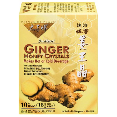 PRINCE OF PEACE: Ginger Honey Crystals 10 BAG