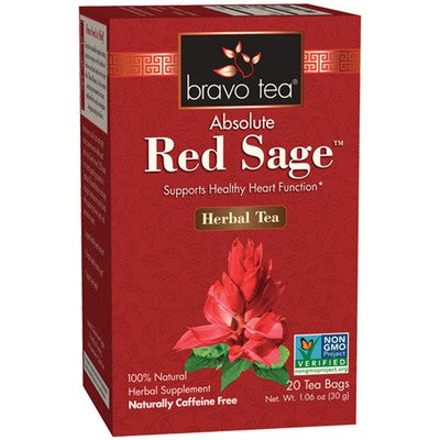 BRAVO TEA: Red Sage Root Tea 20 BAG