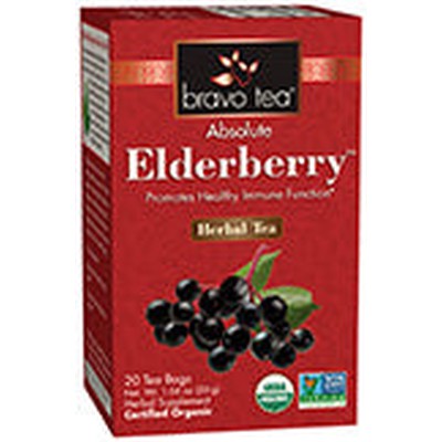 BRAVO TEA: Elderberry Tea Organic 20 BAG