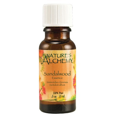 NATURE'S ALCHEMY: Sandalwood Essence Oil - .5 OZ