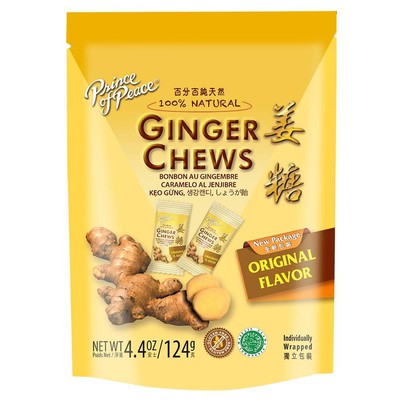 PRINCE OF PEACE: Ginger Chews Original 4 OZ