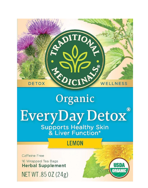 TRADITIONAL MEDICINALS: Lemon Everyday Detox 16 BAGS