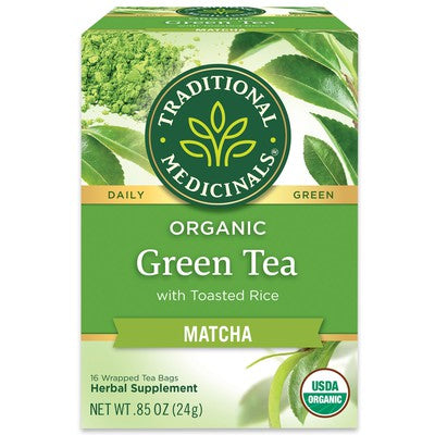 TRADITIONAL MEDICINALS: Green Tea Matcha 16 BAG